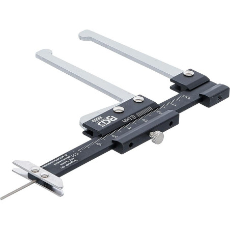 Pied à Coulisse 60 mm - Mesure Précise pour Disques de Frein - Robuste et Pratique - BGS