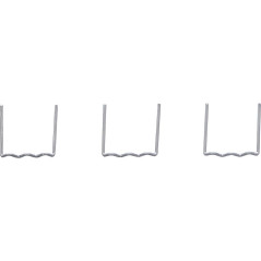 Agrafes de Réparation Forme U D.0,8 mm - 100 pcs - Fixation Précise et Durable - Acier - D-Work
