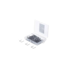 Agrafes de Réparation Forme U Ø0,8 mm - 100 Pièces - Fixation Précise et Durable - - BGS