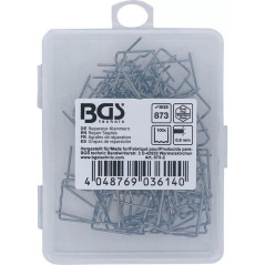 Agrafes de Réparation Forme U D.0,8 mm - 100 pcs - Fixation Précise et Durable - Acier - D-Work