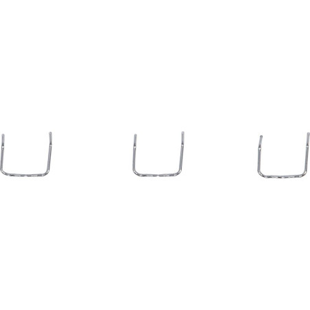 Agrafes de Réparation Forme L D.0,8 mm - 100 pcs - Fixation Précise et Durable, Pro - D-Work
