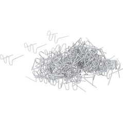 Agrafes de Réparation Forme W Ø0,6 mm - 100 Pièces - Résistantes et Pratiques - BGS