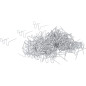 Agrafes de Réparation Forme W Ø0,6 mm - 100 Pièces - Résistantes et Pratiques - BGS