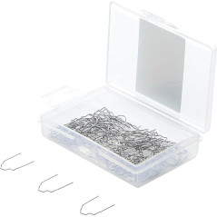 Agrafes de Réparation Forme V Ø0,6 mm - 100 Pièces - Résistantes et Pratiques pour Fixations Rapides - BGS