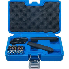Jeu de Pinces à Agrafes 11 pcs - Polyvalence et Précision pour Fixations Rapides, Acier, Pro - D-Work
