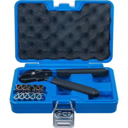 Jeu de Pinces à Agrafes 11 pcs - Polyvalence et Précision pour Fixations Rapides, Acier, Pro - D-Work