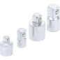 Jeu d'Adaptateurs de Douilles 4 pcs - Acier, Compact et Pratique - D-Work Jeu d'Adaptateurs de Douilles 4 pcs - Acier, Compact et Pratique - D-Work