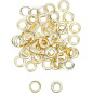 Assortiment d’Œillets 12,5 x 21 mm - 40 Pièces - Résistants et Pratiques pour Fixation et Renfort - BGS