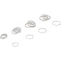Assortiment de Bagues à Clés 20 pcs - Acier, Précision et Durabilité - Pro - D-Work
