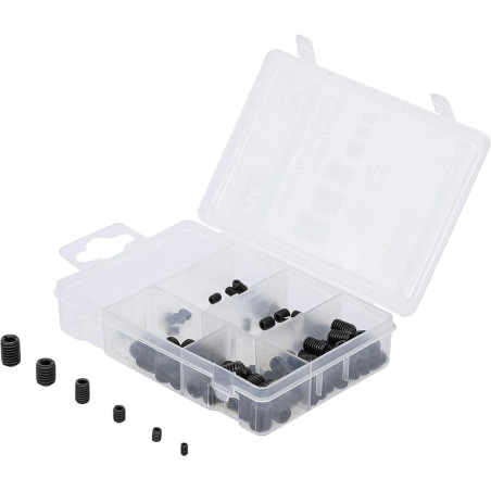 Assortiment de Vis Sans Tête 91 pcs - Pro, Acier, Pratique et Polyvalent - D-Work