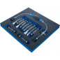 Insert Kit de Purge avec Pompe d Amorçage Basse Pression Diesel 12 pièces - Compatible Ford, PSA, Opel, Fiat, Rover, Land - BGS