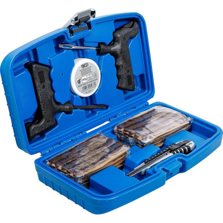 Kit de Réparation de Pneus 54 Pièces - Complet et Pratique - Réparation Rapide et Durable - BGS