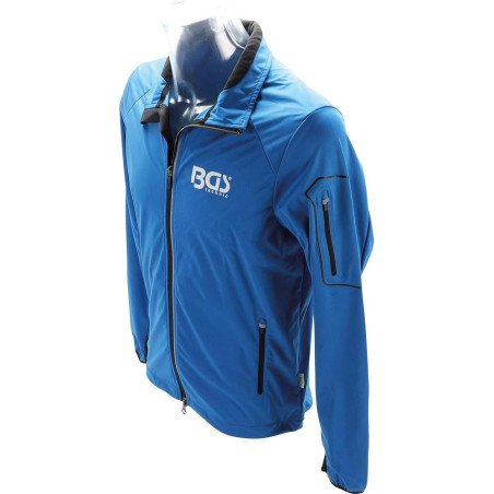 Veste Softshell ® Taille S - Coupe Ajustée, Résistante et Confortable - Protection et Liberté de Mouvement - BGS