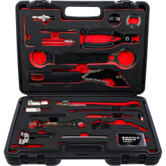 Kit d Outils de Réparation de Bicyclettes 32 Pièces - Complet et Polyvalent - Réparations Faciles et Rapides - BGS