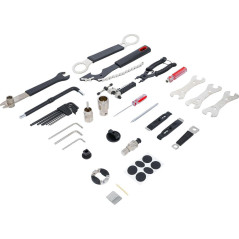 Kit d Outils de Réparation de Bicyclettes 32 Pièces - Complet et Polyvalent - Réparations Faciles et Rapides - BGS