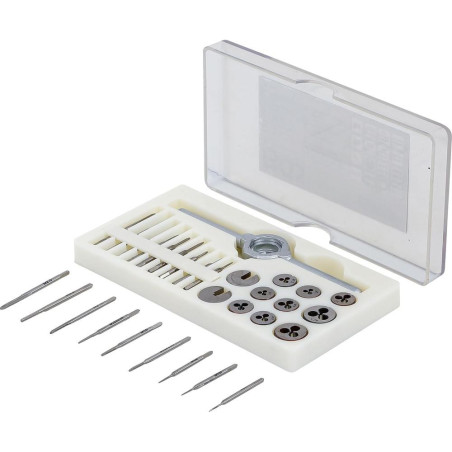 Jeu de Tarauds M1 - M2,5 31 pcs - Acier, Précision et Durabilité, Pro - D-Work