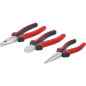 Jeu de Pinces 3 pcs - Acier, Précision et Robustesse, Pro - D-Work Jeu de Pinces 3 pcs - Acier, Précision et Robustesse, Pro - D-Work