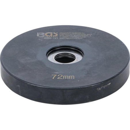 Plaque de Compression pour Jeu d’Outils Roulement de Roue - Dimensions 16,1x14x3,1 cm - Acier Robuste - Utilisation Précis - BGS