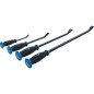 Jeu de Leviers 4 pcs - Outils Robustesse et Précision, Acier - D-Work Jeu de Leviers 4 pcs - Outils Robustesse et Précision, Acier - D-Work