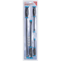 Jeu de Leviers 4 pcs - Outils Robustesse et Précision, Acier - D-Work