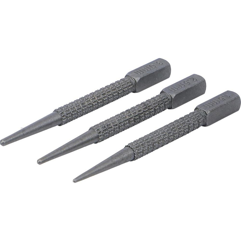 Jeu de Pointeaux 3 pcs - Acier, Précision et Durabilité - Pro - D-Work Jeu de Pointeaux 3 pcs - Acier, Précision et Durabilité - Pro - D-Work