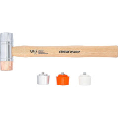 Maillet avec Tête Interchangeable D.35 mm - Manche Hickory - Précision et Confort d Utilisation - D-Work