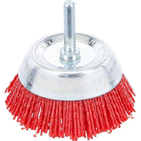 Brosse Verticale Nylon D.75 mm - 9,1 x 7,6 x 15,7 cm - Résistante et Polyvalente - Zones Difficiles - D-Work