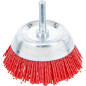 Brosse Verticale Nylon Ø75 mm - 9,1x7,6x15,7 cm - Résistante et Polyvalente - - BGS