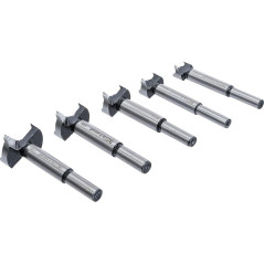Jeu de Forets Forstner 5 pcs - Acier, Précision et Polyvalence - Pro - D-Work