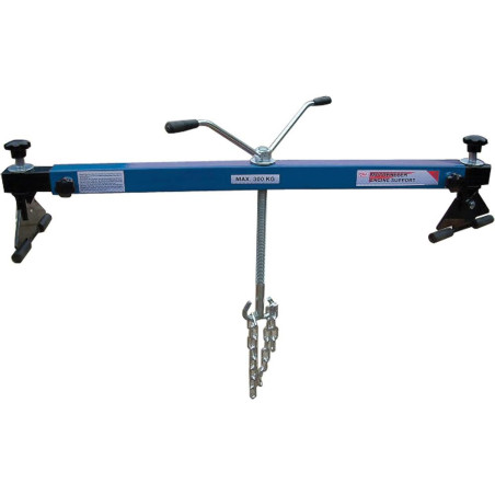 Support Moteur 750-1450 mm - Capacité 300 kg - Réglable et Robuste, Acier - D-Work