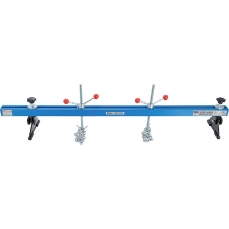 Support Moteur XL 750-1450 mm - Capacité 500 kg - Réglable et Robuste - BGS