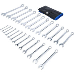 Jeu de Clés Mixtes 25 pcs 6-32 mm - Acier Résistant - Polyvalence et Précision - D-Work