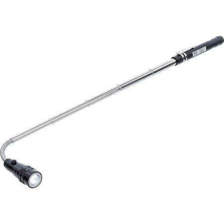 Lampe Extensible LED 2 en 1 avec Aimant - 11x2.8x23.8 cm - Pratique et Polyvalente - BGS