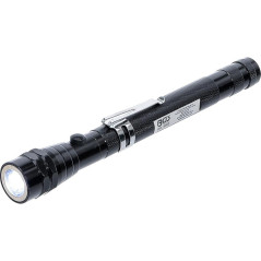 Lampe Extensible LED 2 en 1 avec Aimant - 11x2.8x23.8 cm - Pratique et Polyvalente - BGS
