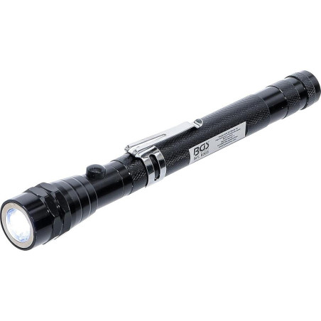 Lampe Extensible LED 2 en 1 avec Aimant - 11x2.8x23.8 cm - Pratique et Polyvalente - BGS