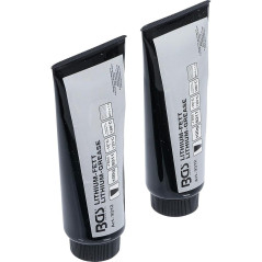 Graisse Lithium pour Mini-Pompe à Graisse - 2 Tubes - Lubrification Efficace et Protection Anti-Usure - - BGS