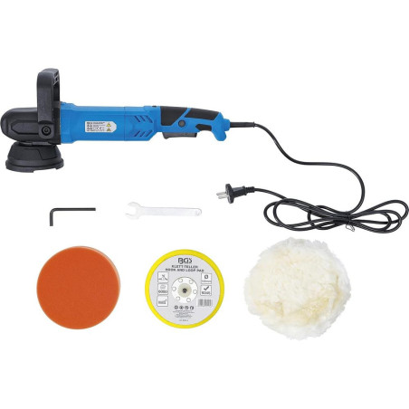 Polisseuse Excentrique Électrique 900 W - Maxi 6000 tr/min - Puissante et Précise pour Finition Parfaite - BGS