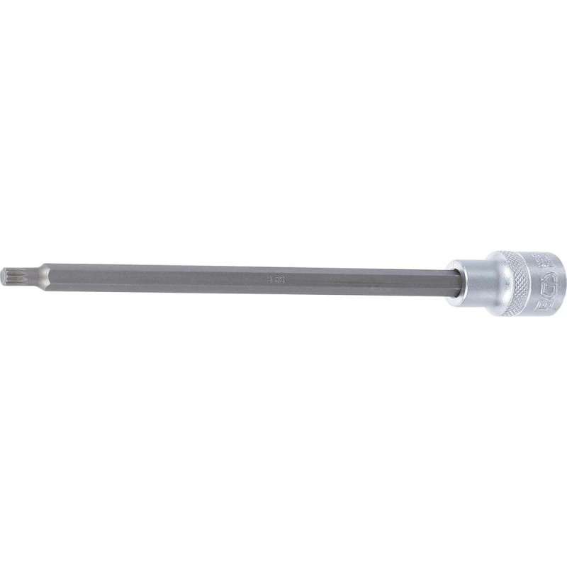 Douille à Embouts 200 mm - 12,5 mm (1/2), Denture Multiple Intérieure XZN M6 - Précision et Robustesse - D-Work