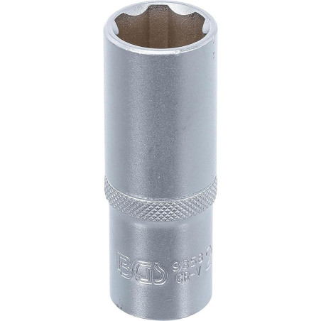 Douille pour Clé Super Lock 12,5 mm (1/2 ) - Longue, 20 mm - Précision et Robustesse - BGS
