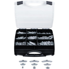 Assortiment de Poids d'Équilibrage 320 pcs, Acier, Précision et Durabilité, Pro - D-Work