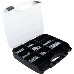 Assortiment de Poids d'Équilibrage 320 pcs - Acier, Précision et Durabilité, Pro - D-Work