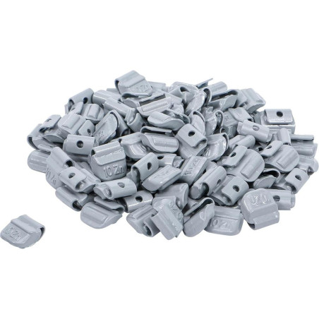 Poids d'Équilibrage 10 g - 100 pcs - Pro - Acier, Précision et Fiabilité - D-Work