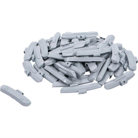 50 Poids d'Équilibrage 45 g - pcs, Acier, Précision et Durabilité - D-Work