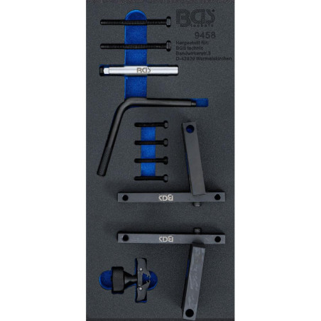 Insert de Servante d Atelier 1/3 - Coffret de Calage pour BMW S65 - Organisation et Protection Optimale - BGS