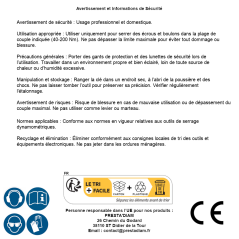 Clé Dynamométrique Digitale 12,5 mm (1/2 ) - 40-200 Nm - Précision et Facilité d Utilisation - BGS