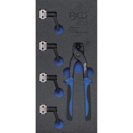 Kit de Cintrage de Tuyaux de Freins 1/3 - Inserts 4,75 et 6 mm Précision et Fiabilité en Atelier - BGS