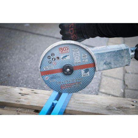 Mandrin de Serrage Rapide M14 - Pour Meuleuse d’Angle - Montage Facile et Sécurisé - BGS