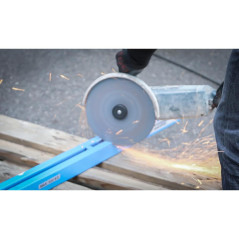 Mandrin de Serrage Rapide M14 - Pour Meuleuse d’Angle - Montage Facile et Sécurisé - BGS