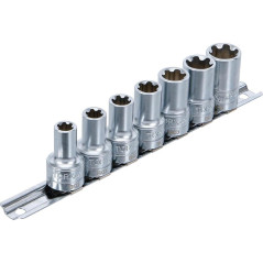 Jeu de Douilles Profil T Plus 10 mm 7 pièces - Précision et Durabilité - BGS