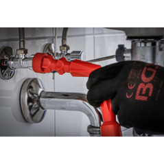 Jeu de Clés d’Installation pour Lunette de WC - 4 Pièces - Outils Pratiques et Polyvalents - BGS